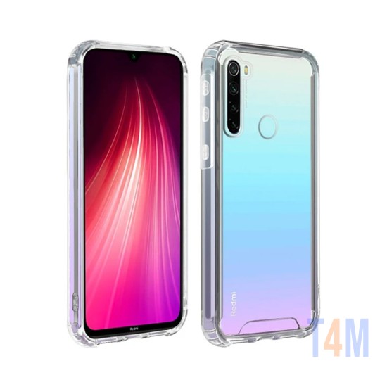 Funda de Silicona Dura Xiaomi Redmi Note 8 Transparente