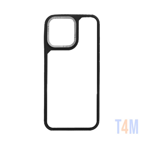 Capa Duro Transparente Para Apple iPhone 15 Prata
