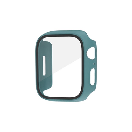 Capa+Vidro Temperado para Apple iwatch Série 45mm Verde