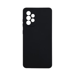 Capa de Silicone com Moldura de Câmera para Samsung Galaxy A72 5G Preto Capa de Silicone com Moldura de Câmera para Samsung Galaxy A72 5G Preto