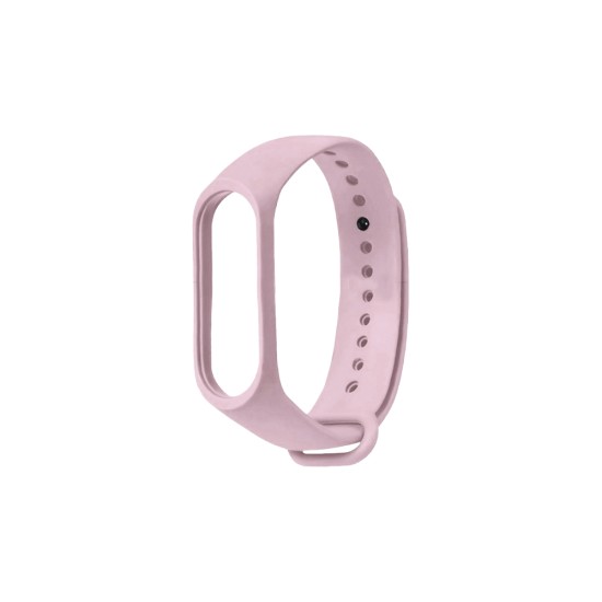 Bracelete de Silicone para Smartwatch Xiaomi Mi Band M5/M6 Rosa