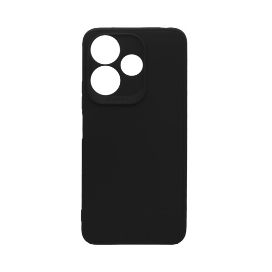 Soft Silicone Case with Camera Shield for Xiaomi Redmi 13 4G Black