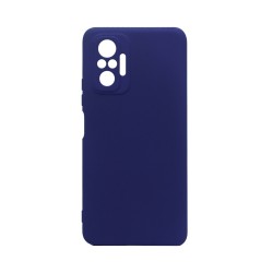 Capa de Silicone com Moldura de Câmera para Xiaomi Redmi Note 10 Pro Azul Escuro Capa de Silicone com Moldura de Câmera para Xiaomi Redmi Note 10 Pro Azul Escuro