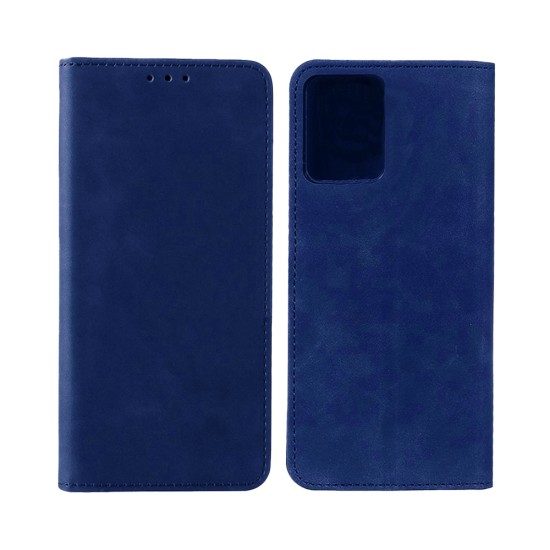 Capa Flip de Couro com Bolso Interno para Samsung Galaxy A31 Azul