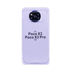 Hard Silicone Case for Xiaomi Poco X3/Poco X3 Pro Transparent