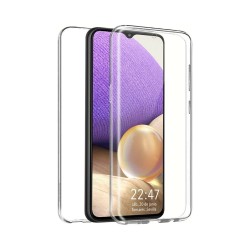 Capa de Silicone 360º para Samsung Galaxy A03/A04E Transparente