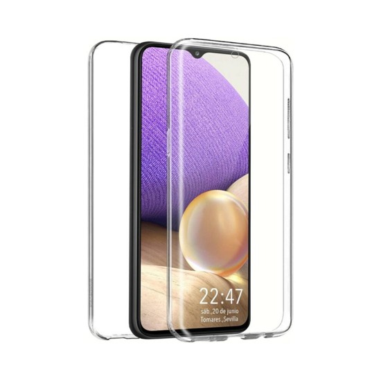 360º Silicon Case for Samsung Galaxy A03/A04E Transparent