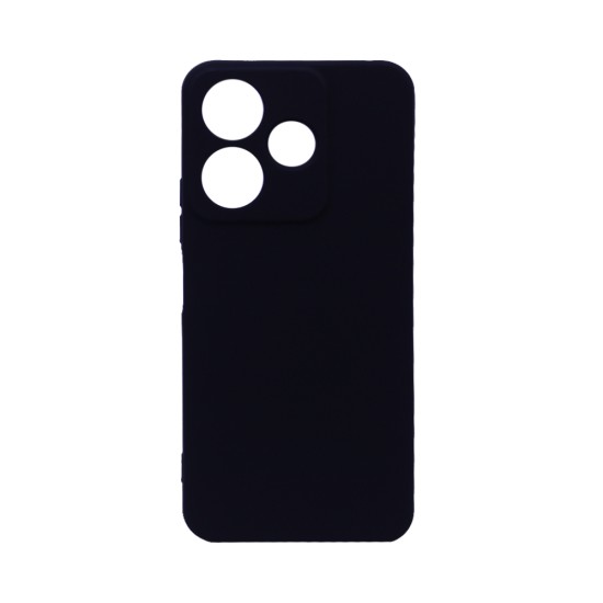 Silicone Case with Camera Shield for Xiaomi Redmi 13 4G Black