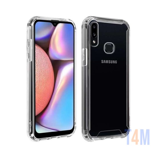 Funda de Silicona Dura Samsung Galaxy A10S Transparente