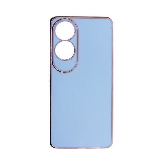 Designer Silicone Case with Camera shield for Oppo A60 Sea Green