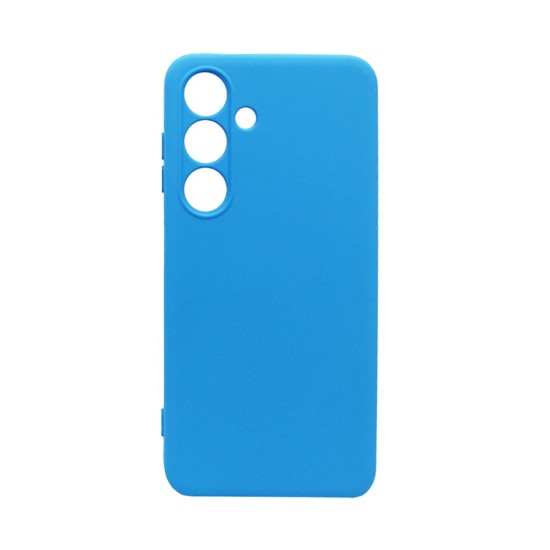 Silicone Case with Camera Shield for Samsung Galaxy A05s Blue