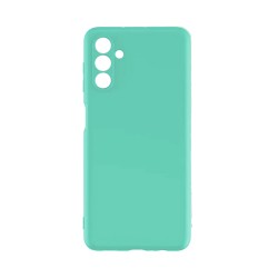 Silicone Case with Camera Shield for Samsung Galaxy A15 4G/A15 5G Sea Green
