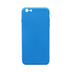 Silicone Case with Camera Shield for Apple iPhone 6 Plus Sky Blue