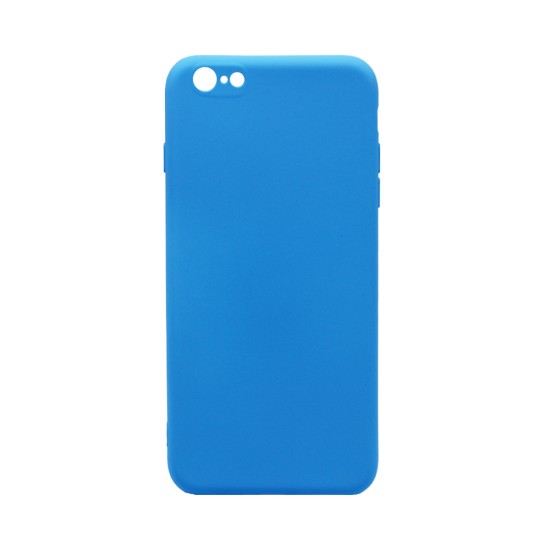 Silicone Case with Camera Shield for Apple iPhone 6 Plus Sky Blue