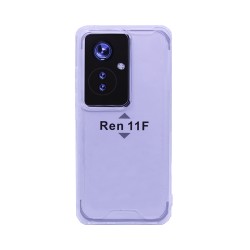 Funda de Silicona Dura Oppo Reno11 F Transparente Funda de Silicona Dura Oppo Reno11 F Transparente