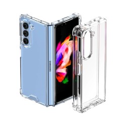Funda de Silicona Dura Samsung Galaxy Z Fold 6 5G Transparente Funda de Silicona Dura Samsung Galaxy Z Fold 6 5G Transparente