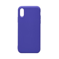 Capa de Silicone para Apple iPhone X/XS Roxo