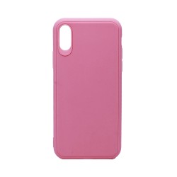 Capa de Silicone para Apple iPhone X/XS Rosa