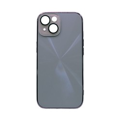 Designer Hard Case with Camera Protection for Apple iPhone 15 Gray