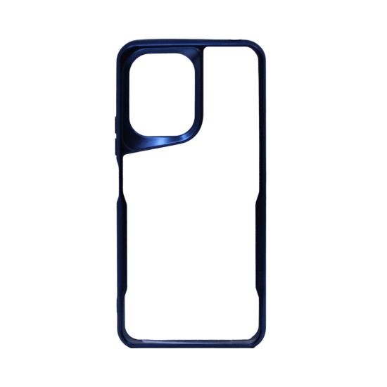 Transparent Hard Case for Xiaomi Redmi 13C Blue