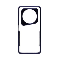 Capa Duro Transparente Para Xiaomi Redmi A3 Preto