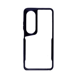Capa Duro Transparente Para Oppo A60 Preto