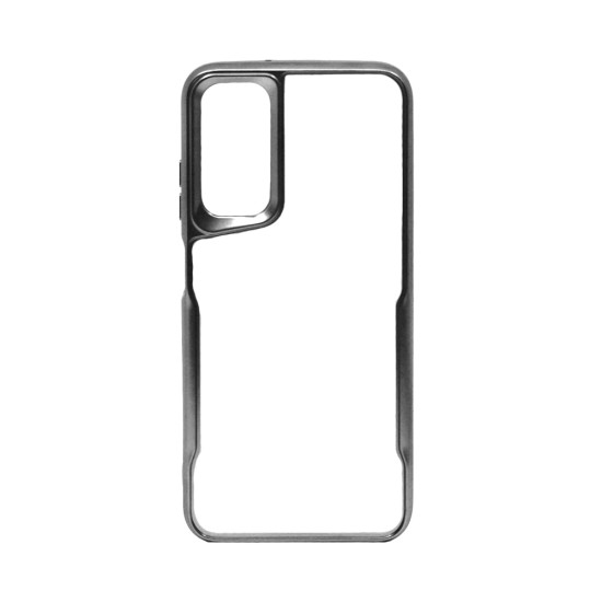 Transparent Hard Case for Samsung Galaxy A15 Silver