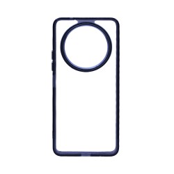 Capa de Silicone Transparente para Xiaomi Redmi A3 Preto