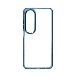 Capa de Silicone Transparente para Oppo A60 Verde