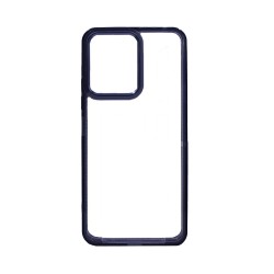 Capa de Silicone Transparente para Xiaomi Redmi 13 Preto