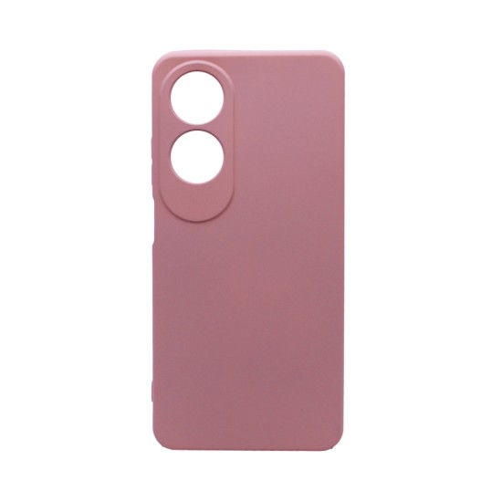 Silicone Case with Camera Shield for Oppo A60 Pink