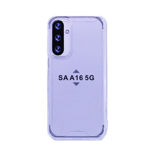 Hard Silicone Case for Samsung Galaxy A16 5G Transparent