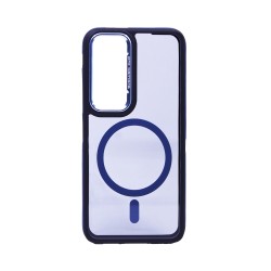 Designer Magnetic Hard Case for Samsung Galaxy A16 Black Blue