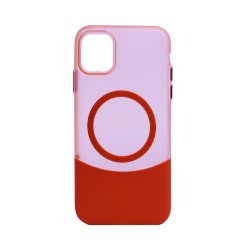 Funda de Silicona Diseño Magnética para Apple iPhone 11 Naranja Funda de Silicona Diseño Magnética para Apple iPhone 11 Naranja