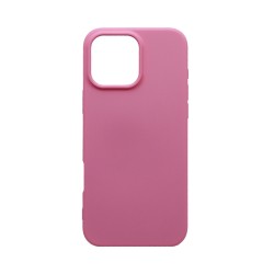 Funda de Silicona para Apple iPhone 16 Pro Max Rosa Funda de Silicona para Apple iPhone 16 Pro Max Rosa