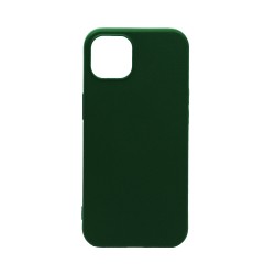 Capa de Silicone para Apple iPhone 13 Verde Escuro