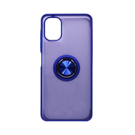 Case with Support Ring for Samsung Galaxy A06 Smoked Blue