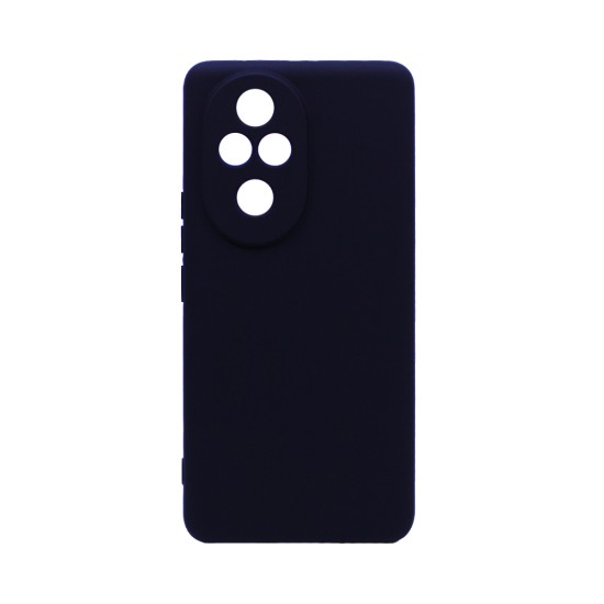 Silicone Case with Camera Shield for Huawei Honor 200 Pro Black