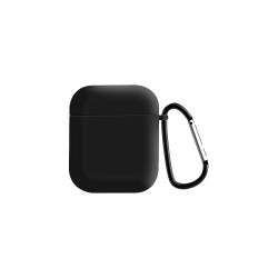 Silicone Case For Airpods 1/Airpods 2 Black