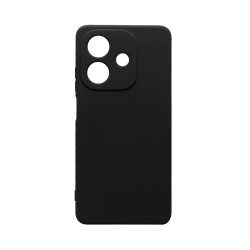 Funda de Silicona con Marco de Cámara para Oppo A40 Negro Funda de Silicona con Marco de Cámara para Oppo A40 Negro