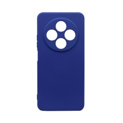 Silicone Case with Camera Shield for Xiaomi Redmi 14C Dark Blue