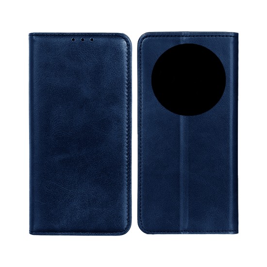 Leather Flip Cover with Internal Pocket For Xiaomi Redmi 14C Blue