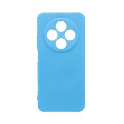 Funda de Silicona con Marco de Cámara para Xiaomi Redmi 14C Azul Cielo Funda de Silicona con Marco de Cámara para Xiaomi Redmi 14C Azul Cielo