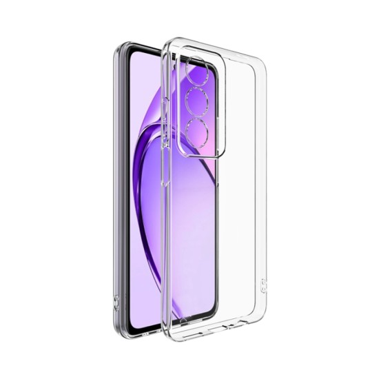 Capa de Silicone Macio com Moldura de Câmera para Oppo A3 Pro/A80 5G Transparente