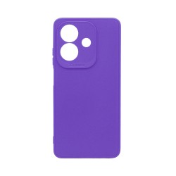 Funda de Silicona Suave con Marco de Cámara para Oppo A40 Púrpura Funda de Silicona Suave con Marco de Cámara para Oppo A40 Púrpura
