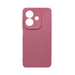 Funda de Silicona Suave con Marco de Cámara para Oppo A40 Rosa Funda de Silicona Suave con Marco de Cámara para Oppo A40 Rosa