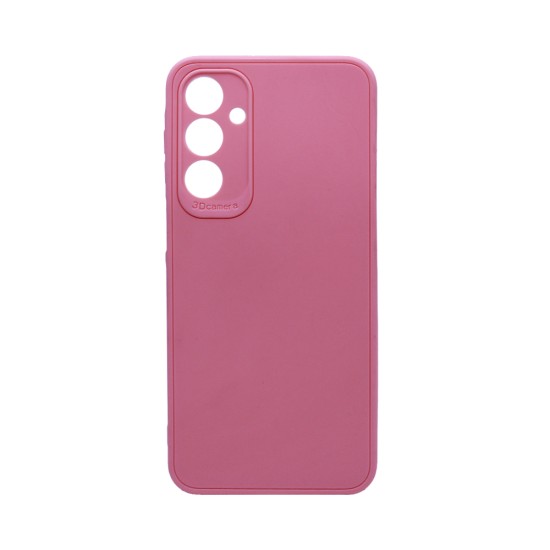 Soft Silicone Case with Camera Shield for Samsung Galaxy A16 Pink