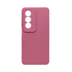 Funda de Silicona Suave con Marco de Cámara para Oppo A80 Rosa Funda de Silicona Suave con Marco de Cámara para Oppo A80 Rosa
