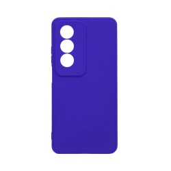Funda de Silicona Suave con Marco de Cámara para Oppo A80 Azul Oscuro Funda de Silicona Suave con Marco de Cámara para Oppo A80 Azul Oscuro
