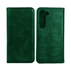 Leather Flip Cover with Internal Pocket For Samsung Galaxy A16 4G/A16 5G Green